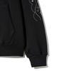 Starlight Embroidered Hoodie Black