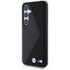 BMW Leather Oversized Stripes MagSafe Case for Samsung Galaxy S25 Black