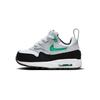 Air Max 1 EasyOn TD Nero Verde Stadio Sneakers per Bambini Bianco Platino Puro DZ3309-108