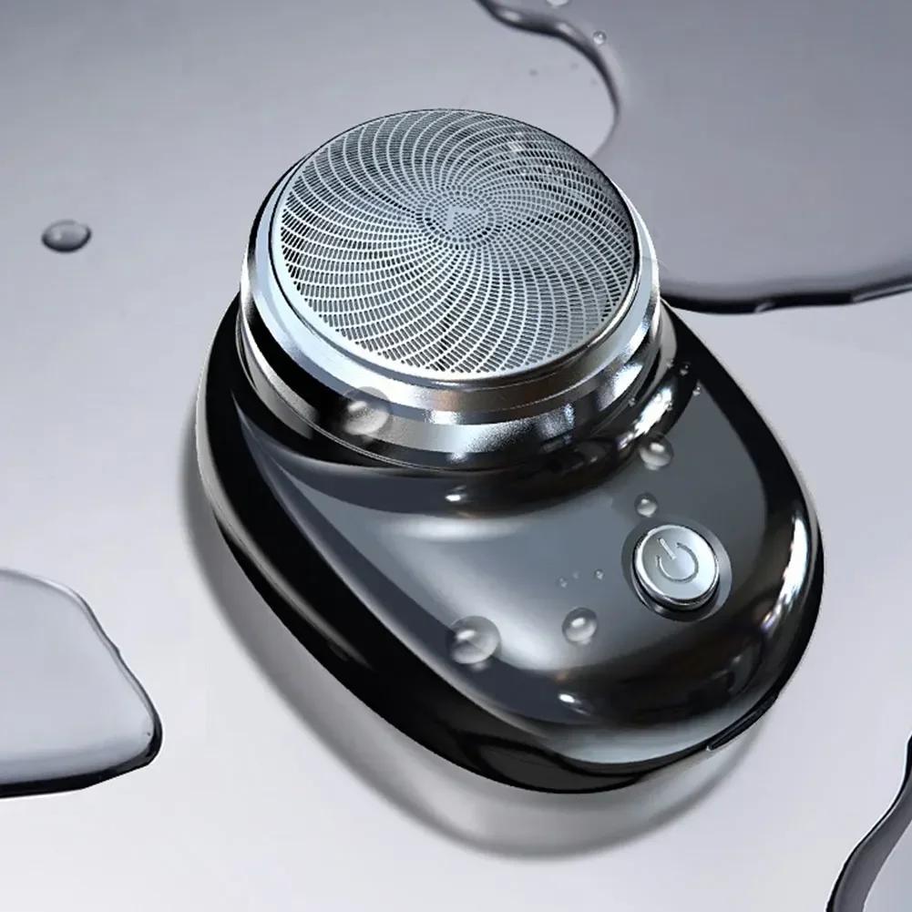 Mini Electric Travel Shaver For Men Pocket Size Portable Travel Car Home Razor Rechargeable Cordless Shaving Face Beard Razor