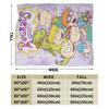 Rugrats Chuckie Finster  Blanket  Warm Soft Funny Plush Throw Blanket For Home Decor Travel Flannel Bedspread Bed Cover