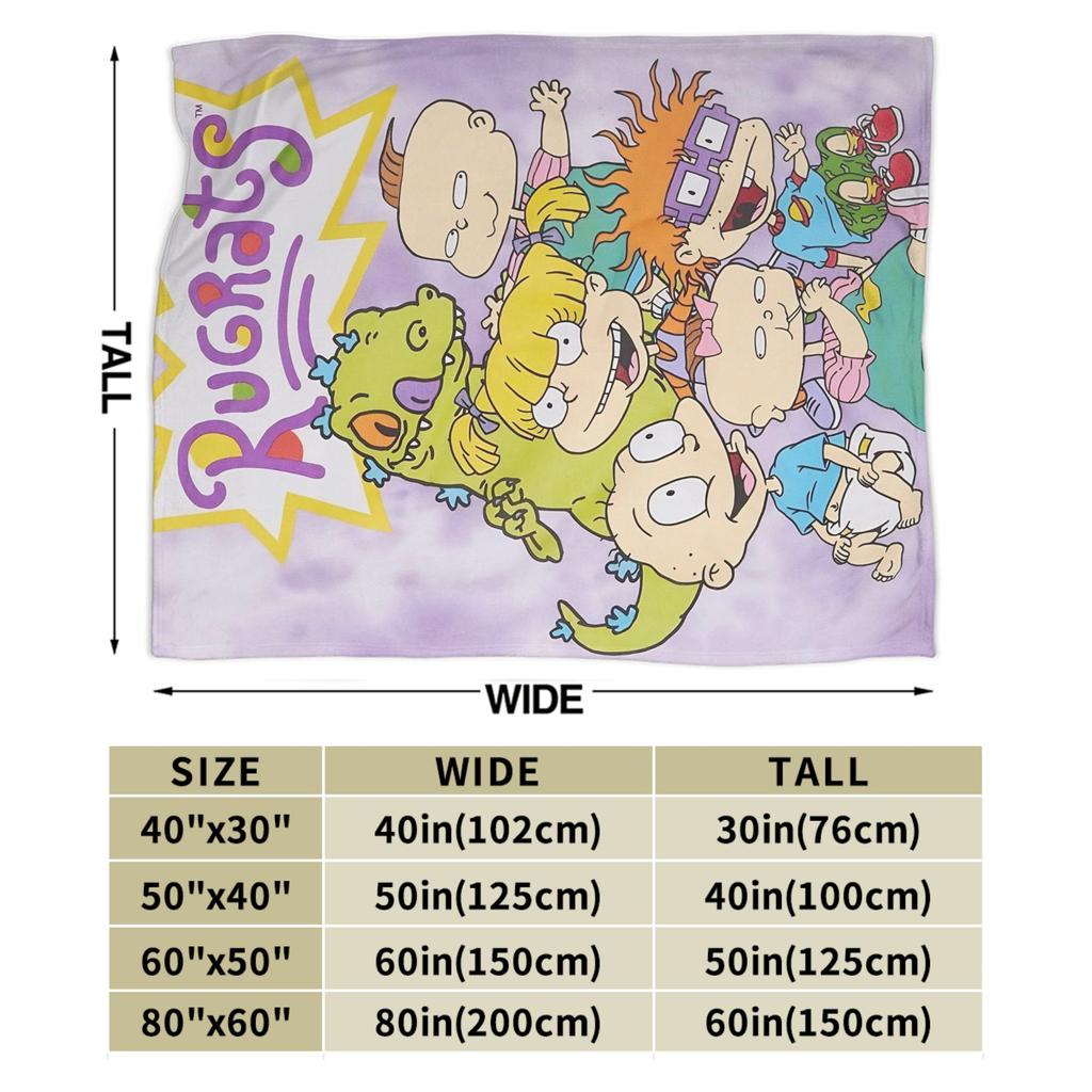 Rugrats Chuckie Finster  Blanket  Warm Soft Funny Plush Throw Blanket For Home Decor Travel Flannel Bedspread Bed Cover