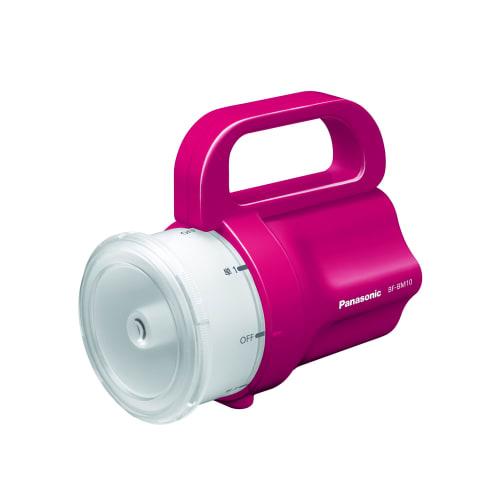 Panasonic BF-BM10-R LED Flashlight, Red, Lights with Any Battery