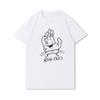 S-3XL 100 Fantasie Harajuku Grafica Estiva Bianca Magliette Donna Stampate Casual Maniche Corte Top Girocollo