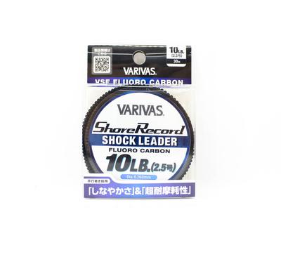 Varivas Fluorokarbónové Shore Record Shock Leader Line 30m 10lb (9895)