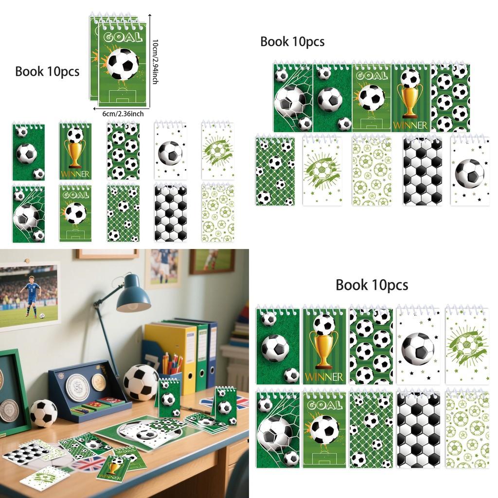 Football World Cup Childrens Notebooks Set With Paper Material For Party Decor And Learning Activities