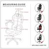 Breathable Gaming Chair Cover Leather With Armrests Covers Electronic Sports Chair Cover Anti-Slip Stretchable