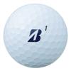 BRIDGESTONE TOUR B JGR Golf Balls, 2018 Model, Pack of 12, White