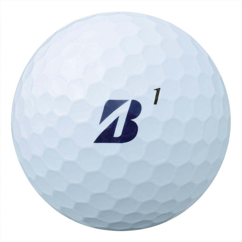 BRIDGESTONE TOUR B JGR Golf Balls, 2018 Model, Pack of 12, White
