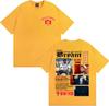 Rapper Bryant Myers Album 2025 Tour Cover T-shirts for Men Harajuku Gothic Streetwear T Shirt Male 100% Cotton Oversized T-shirt