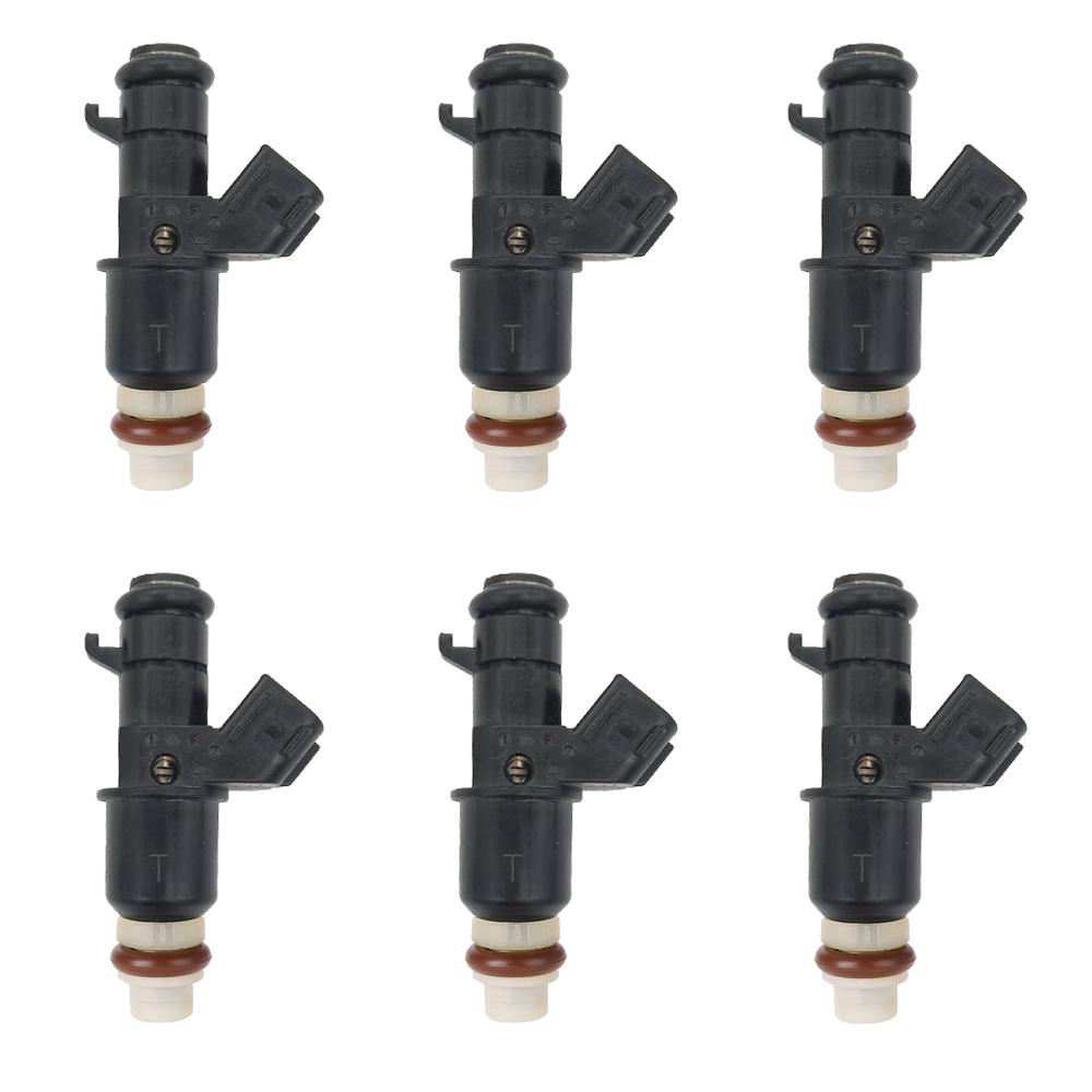 16450-RCA-A01 6pcs Fuel Injectors Replacement Fits for Honda Accord