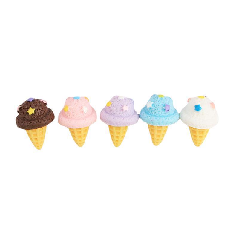 Colorful Star Ice Cream Cone DIY Resin Craft Kit