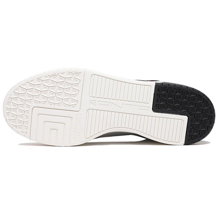 Anta Dominator High-Top Skateschuhe Herren Skateschuhe Schwarz Weiß 112118050-3