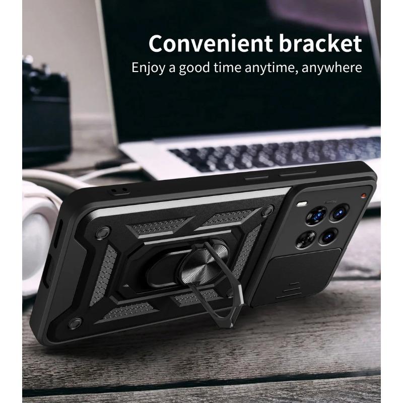 Kamera-Schutzhülle für Tecno Camon 30 Premier 30 Pro 20 Pro 19 18 18P Spark 20 Pro + 20 20C 10 Pro Armor Hybrid Ring Back Cover