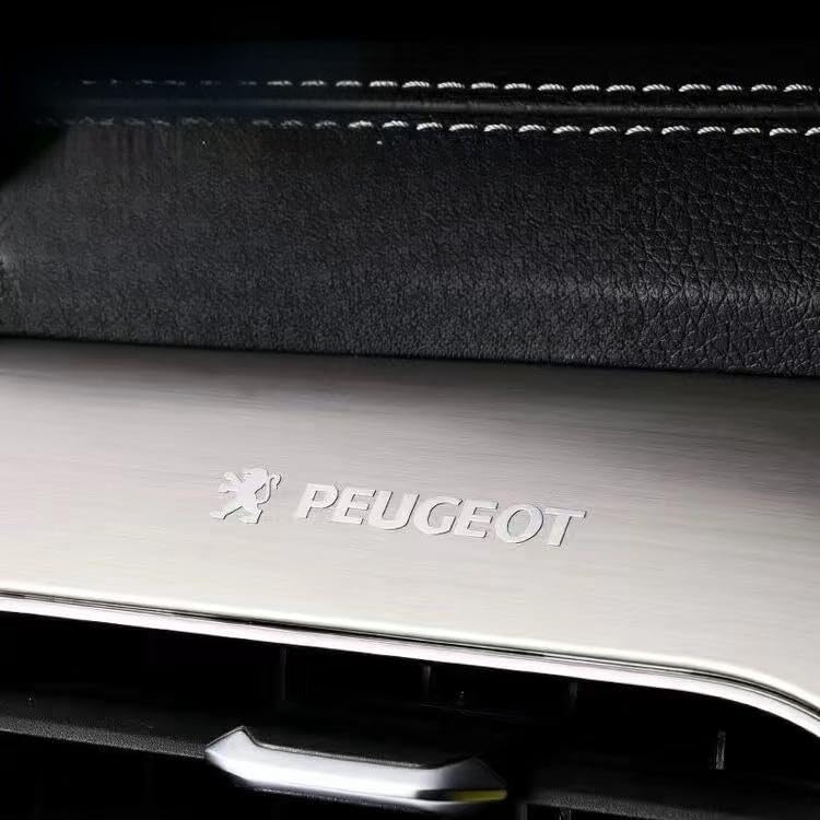 PEUGEOT Nálepka na auto Decal Kovová dekorace Logo Odznak Nálepka Univerzální Vodotěsná Žáruvzdorná Dekorace interiéru auta Nálepka na auto (Peugeot, 10 ks)