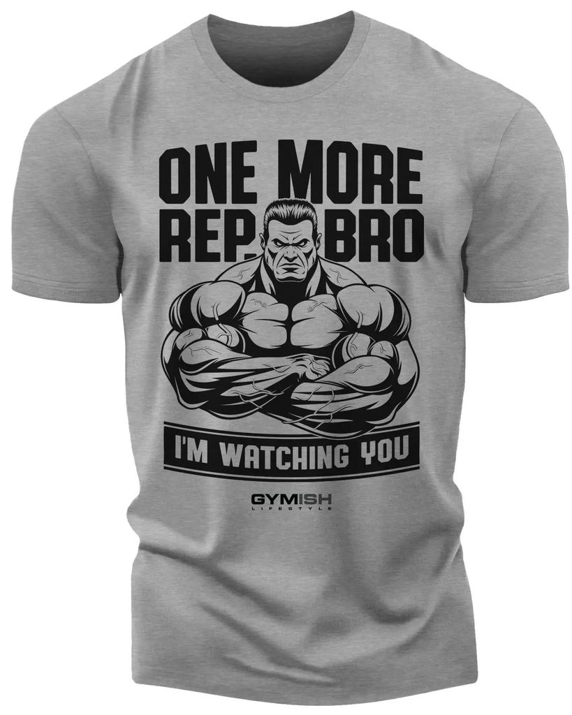 Pánské tričko Movement Fitness s krátkým rukávem volný sportovní oděv klasická barva oblečení do posilovny fitness vybavení 3D potisk topy trička