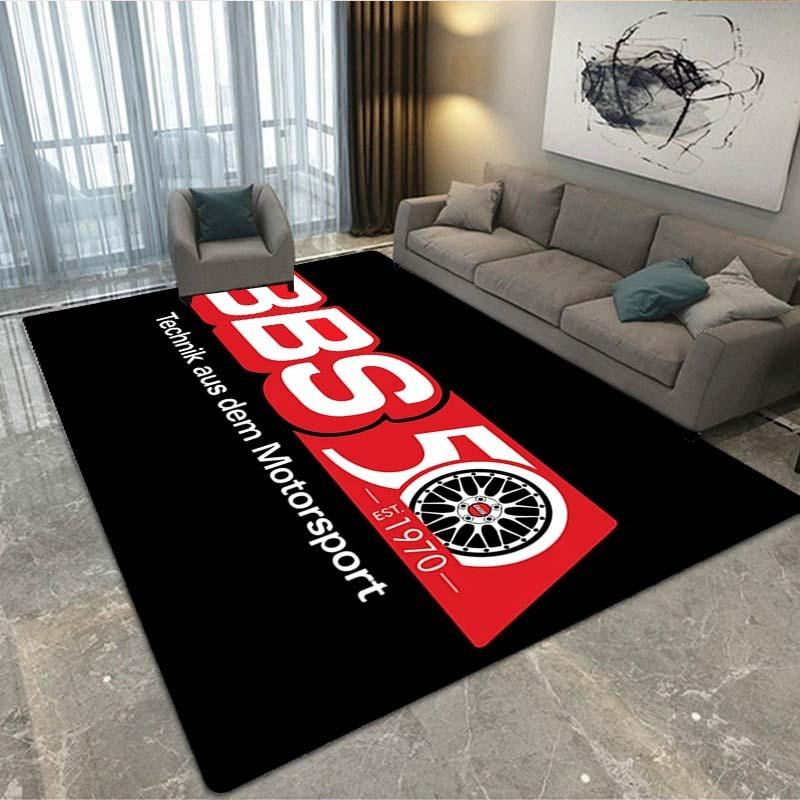 Motorsport Large Carpet Rug for Home Living Room Bedroom Sofa Doormat Decor Kids Play Area Rug Carpet Non-slip Floor Mat