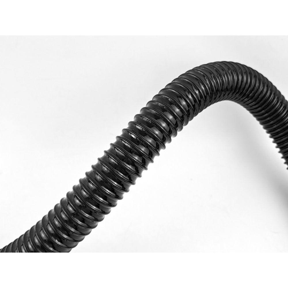 1Pcs I.D 20/25/32/40mm Corrugated Hose Inlet Outlet Hose Rubber Head Aquarium Corrugated Pipe Soft with Clamps Fish Tank Tube