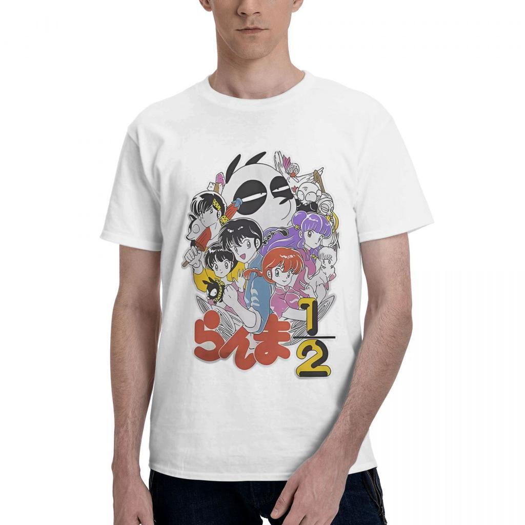 Japanese Comedy Anime 100 Cotton Casual Breathable Confortable Men Top High End Mens Clothing T Shirt Men