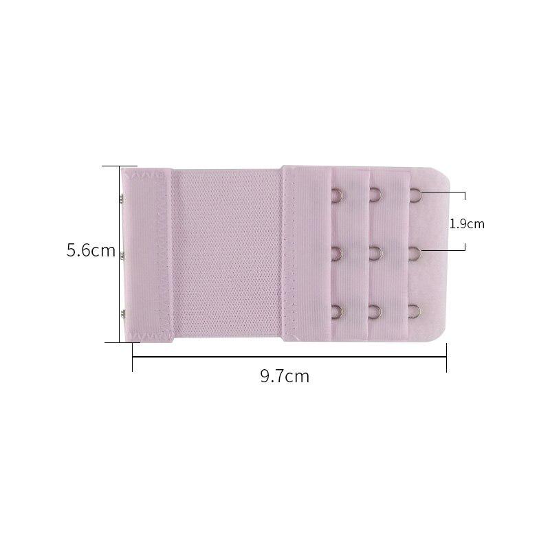 Reggiseno Donna 3 Ganci 3 File Estensione Regolabile Reggiseno Cinghia Estensione Reggiseno Gancio Fibbia Reggiseno 1PZ