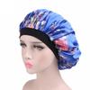 Elastic Wide Band Satin Sleep Bonnet Hair Loss Cover Bath Hair Cap Night Cap  Hair Wrap Accessories