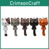 Tail Long Polyresin Cat Figurine With Keyring For Car Decor And Gifts Event
