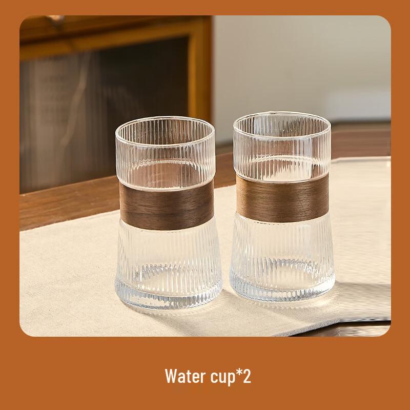 High Borosilicate Heat-Resistant Glass Tea Cup Set