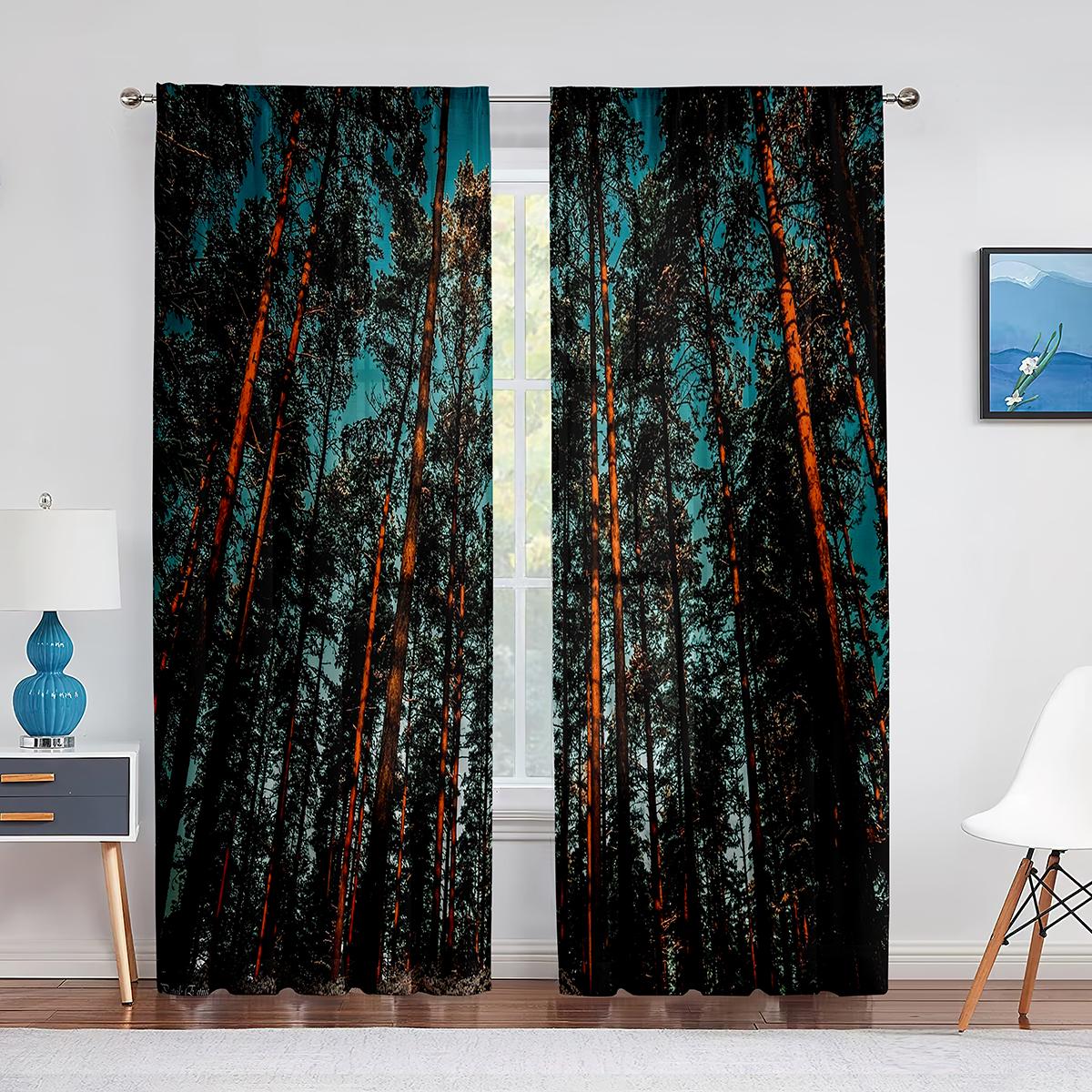 Прозрачная вуаль с лесом — фото 11