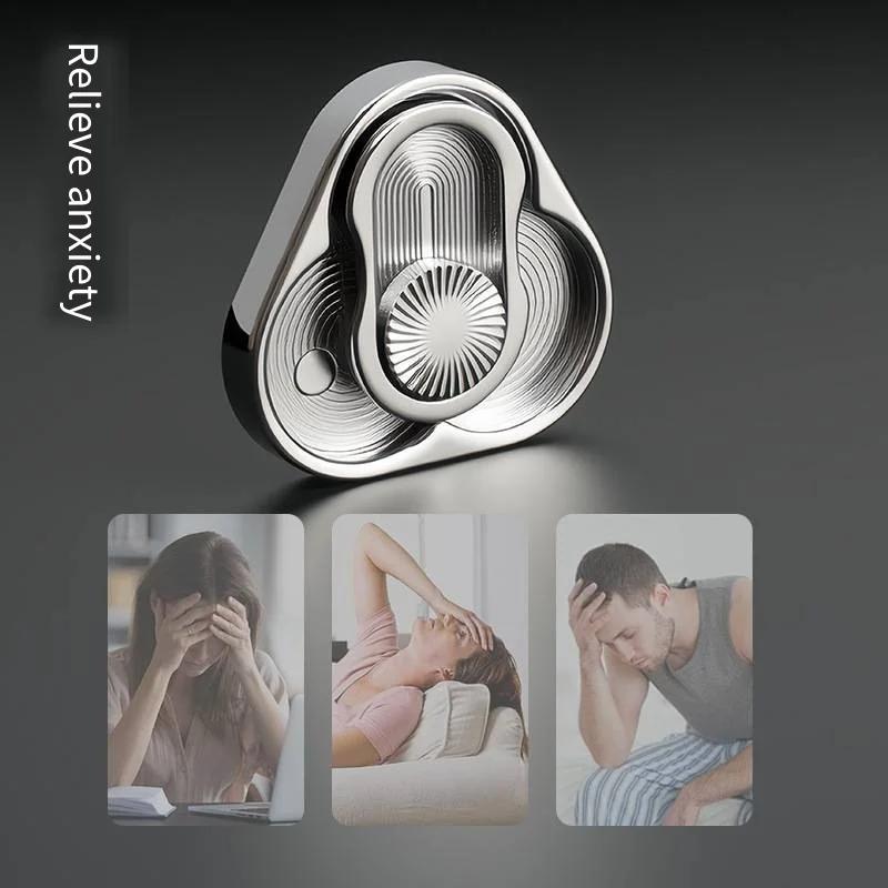 1pc Magnetic Fidget Slider Adult EDC Metal Fidget Toy ADHD Hand Spinner Autism Sensory Toys Anxiety Stress Relief Adult Gifts