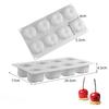 Food Grade Silicone Dessert Mold 6/8 Cavity French Pastry Mold Stylish Baking Mold  Pudding