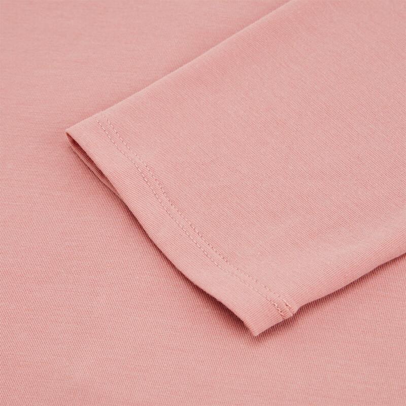 Nike Dri-FIT One Luxe Pullover Crew Neck Long Sleeve T-Shirt Women Tops Pink DD0621-618