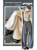 American Style Wide-Leg Woven Belt Pants: Women's 2026 Spring/Summer Casual Workwear