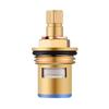 Universal Replacement Tap Valves Brass Ceramic Disc Inner Faucet Valve For Bathroom, Clockwise Or Anti-Clockwise