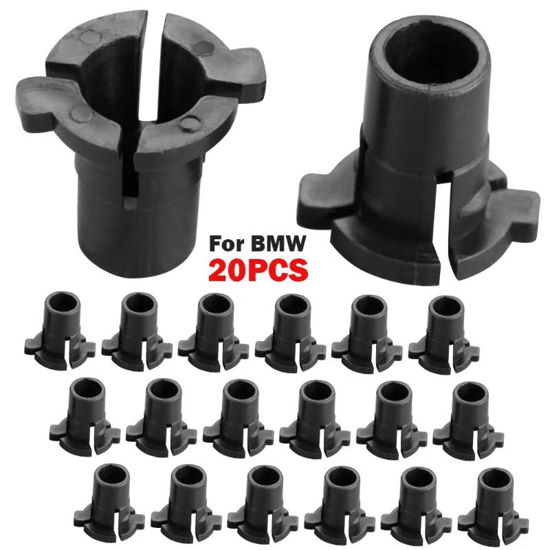 20 Piezas Clips de Tornillo de Ajuste de Faro de Coche Soporte Sujetador Para Accesorios de Coche Serie E46 E30 E34 E24