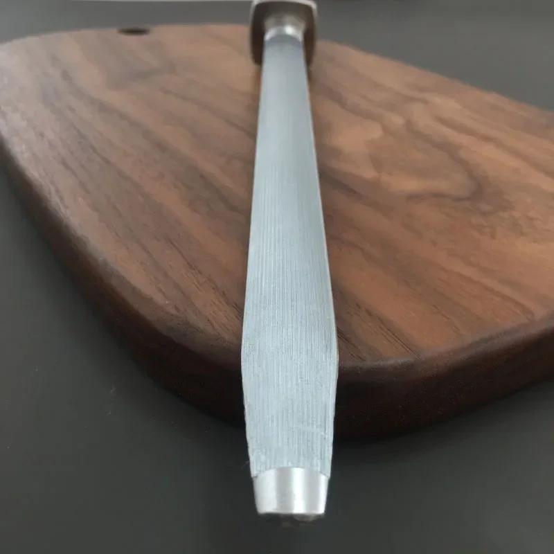 TAIDEA 12 Inch Knife Sharpening Rod Musats Ceramic Professional Kitchen Knives Carbon Steel Sharpen Marching Sharpening Steel