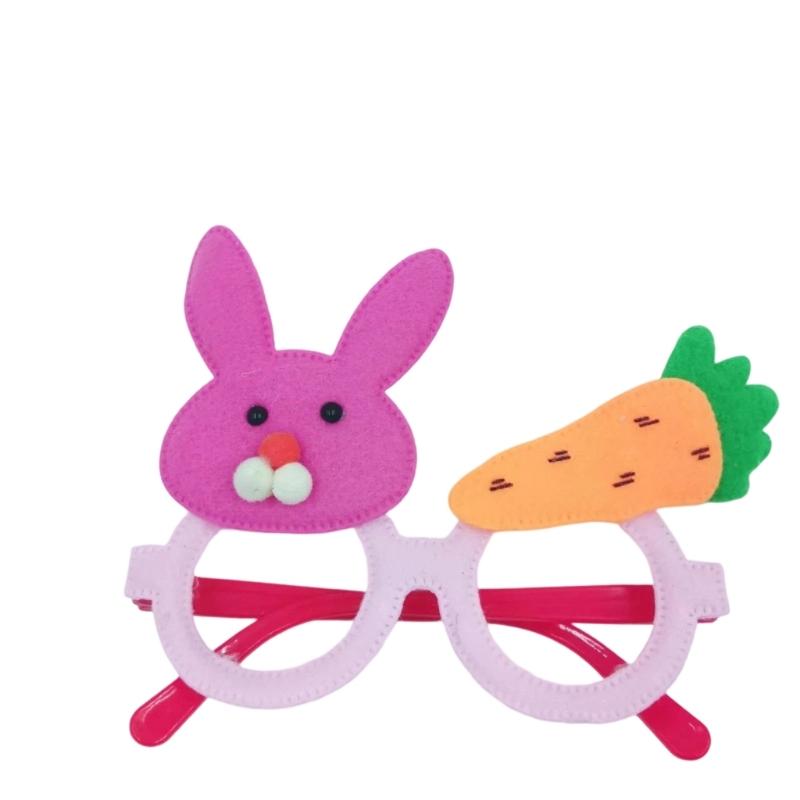 Easter Hare Ear Carrot Hairband Plush Soft Hare Ear Headband For Kids Adult Easter Cosplay Festival Celebration