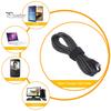 Type-C hann til hunn forlengelseskabel Universal multifunksjonell 480 Mbps USB-C strømforsyning ladeledning