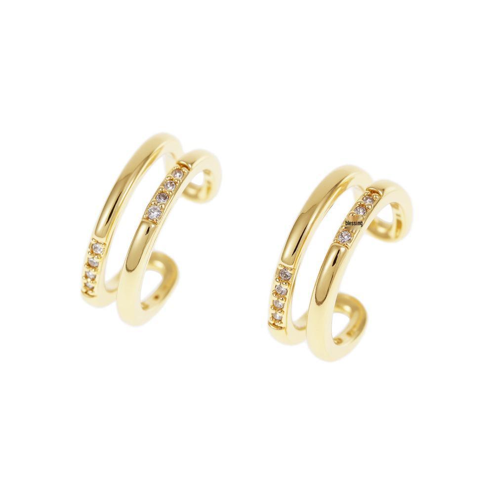 Elegant Minimalist C-Shaped Ear Cuff for Women, No Piercing Needed