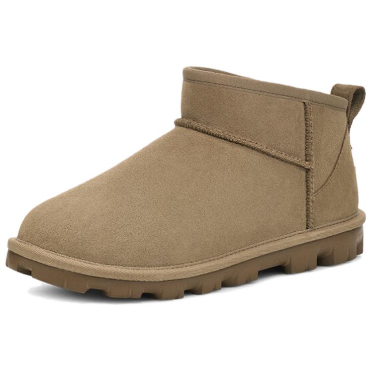 UGG Caldi Stivali da Neve Corti alla Moda Stivali Unisex Marroni 1166732-ALP