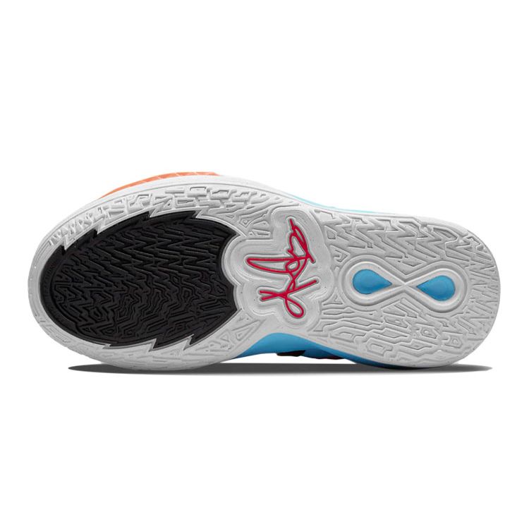 Nike Kyrie Infinity SE GS Baltic Blue Crimson Kids Sneakers White Citron-Tint Bright-Crimson DJ1172-112