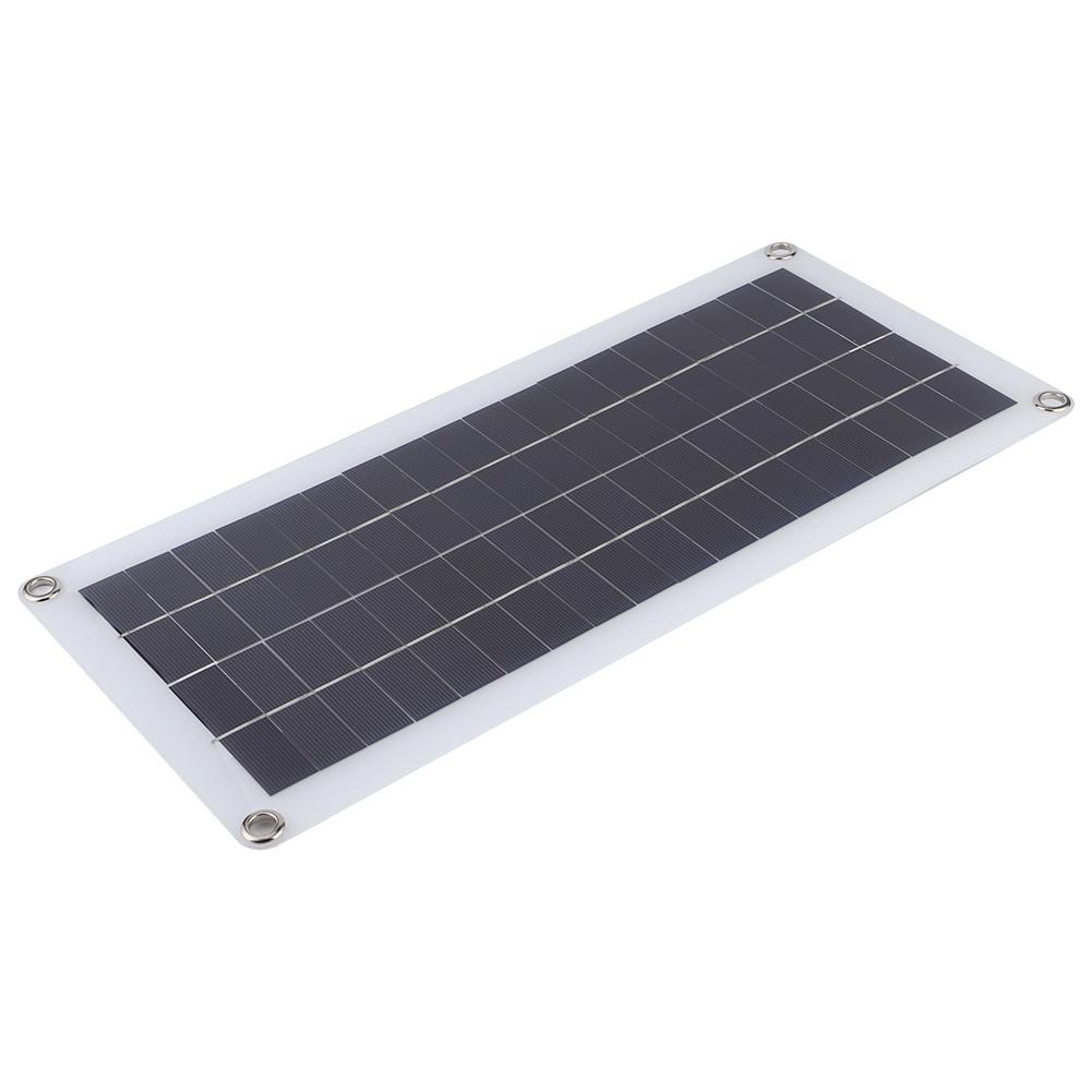 20W 18V Portable Solar Power Panel Charger Photovoltaic Module for Outdoor Camping Travel