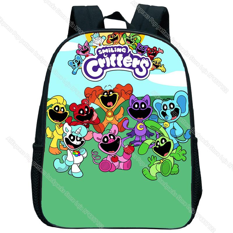 Critter Kindergarten Rucksack Catnap Dogday Kinder Schultasche Anime Trend Büchertasche Junge Mädchen Kinder Bagpack Reiserucksäcke