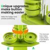 Button Badge Maker Machine 3 in 1 with 58mm Mold DIY Solid Color Badge Pin Makers Machine Kit Plastics Simple Rotating Device