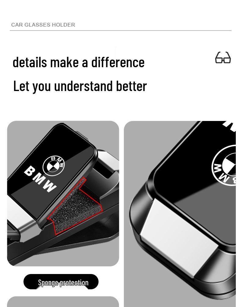 BYD Dolphin Sun Visor Sunglasses Clip & Car Interior Holder