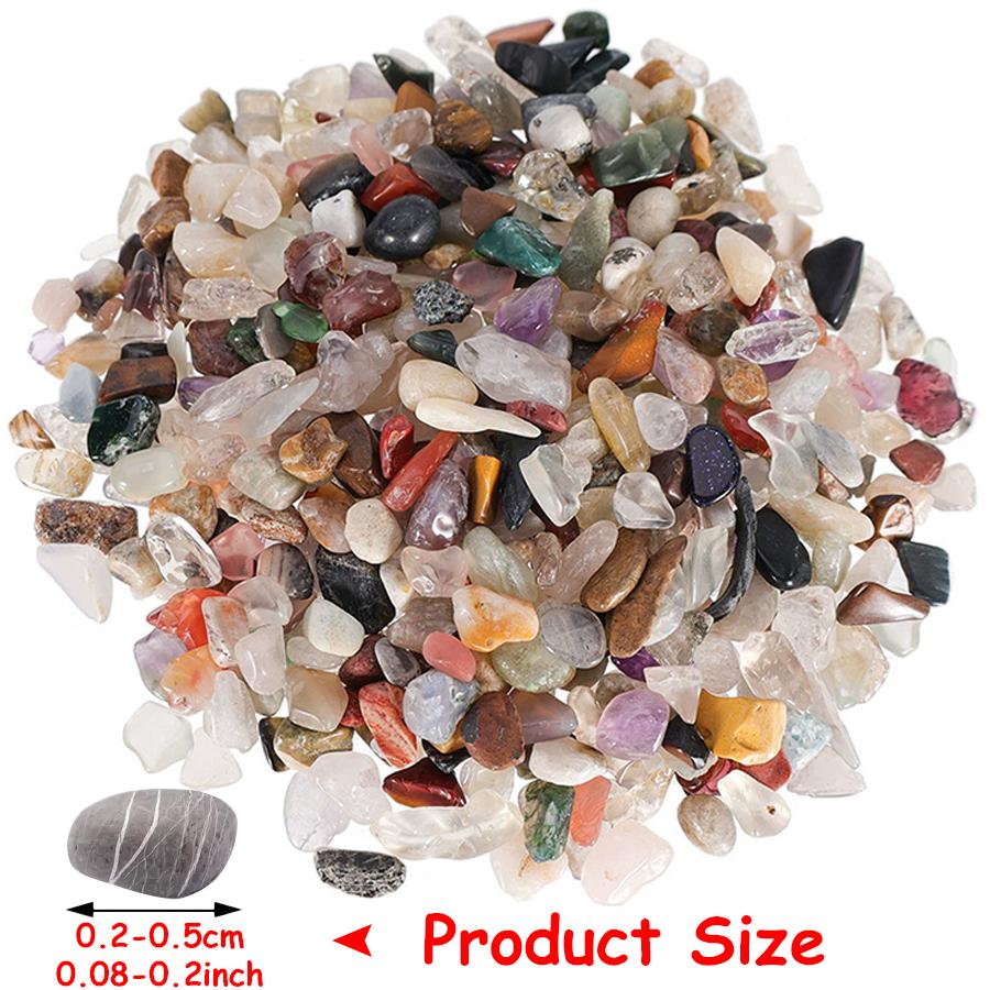 300g 0.2-0.5mm Natural Color Fish Tank Bottom Sand Fish Tank Flowerpot Landscape Stone Aquariums Horticultural Decorative Gravel