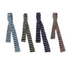 Knit Long Choker Striped Scarf for Women Harajuku Style for Jeans or Dresses