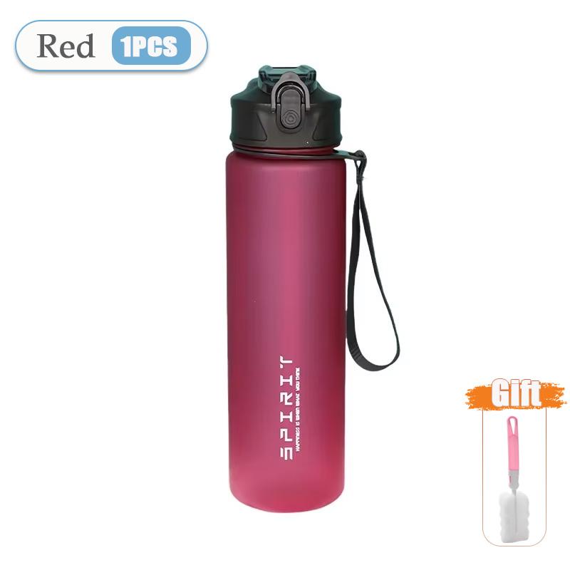 

750ML Portable Water Bottle Motivational Sports Water Bottle with Time Marker Leak-proof Cup for Outdoor Sport Fitness BPA Free 750ml