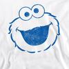 Sesame Street Unisex Adult Cookie Monster Mono Sweatshirt