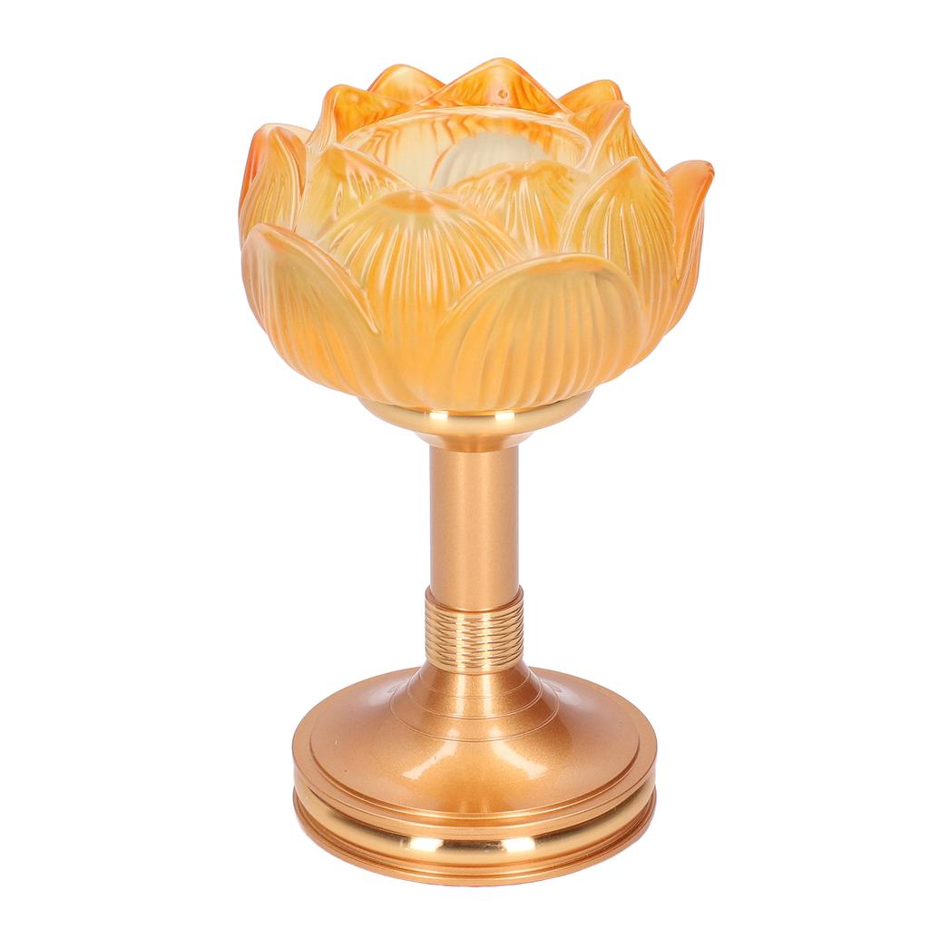 Buddhist Lotus Light Good Stability Elegant Fashion Exquisitely Made Buddhist Lamp for Kitchen