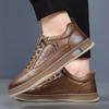 Fashion Men's Shoes New Luxury Brand Outdoor Sneakers for Men High Quality Tennis Masculino Italian Genuine Leather Sport Casual Shoes